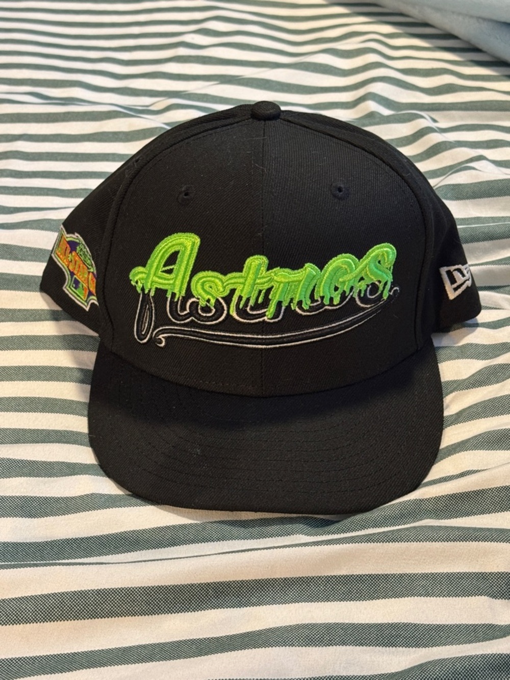 New Era Houston Astros Cap Neon Green Slime
